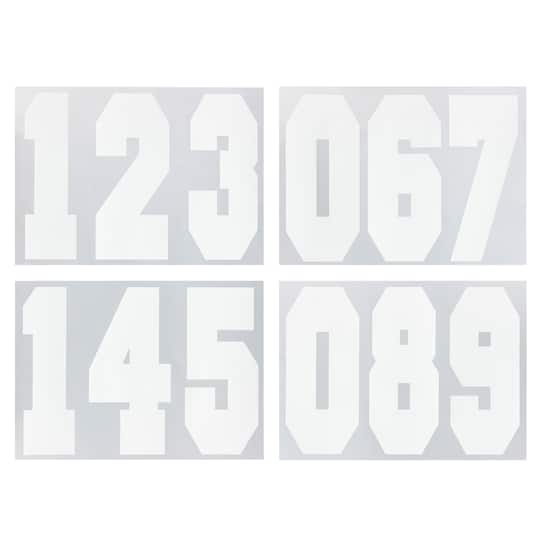 8&#x22; Iron-On Numbers by Make Market&#xAE;